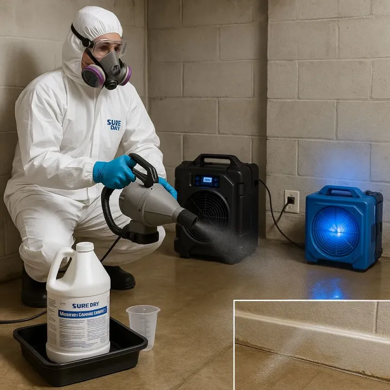 Sanitization and Odor Removal process in Amarillo, TX