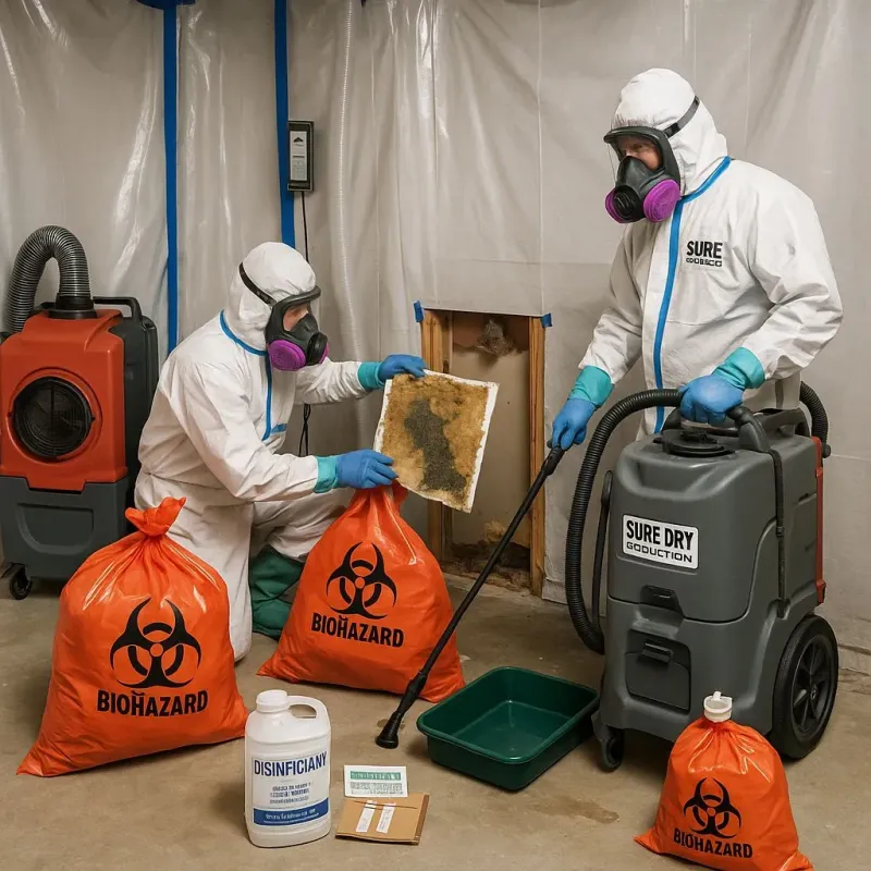 Contaminated Water Handling Protocols process in Amarillo, TX